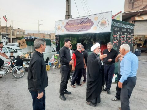 تصاویر/ بازدید امام جمعه از مواکب شهرستان دره شهر