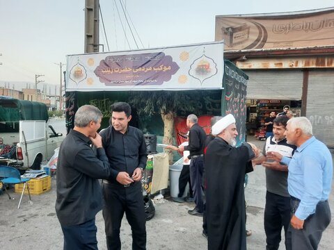 تصاویر/ بازدید امام جمعه از مواکب شهرستان دره شهر