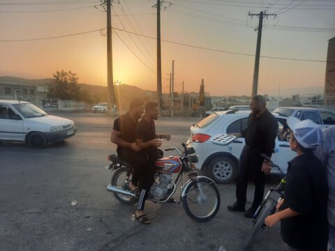 تصاویر/ بازدید امام جمعه از مواکب شهرستان دره شهر