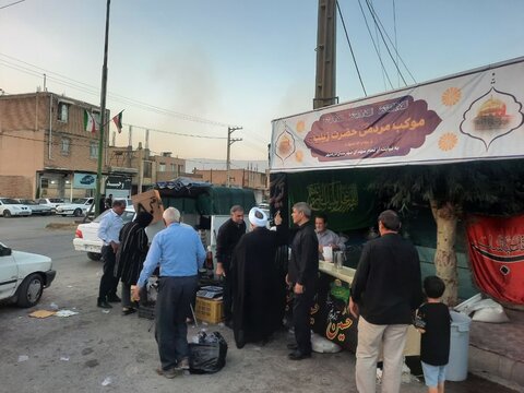 تصاویر/ بازدید امام جمعه از مواکب شهرستان دره شهر