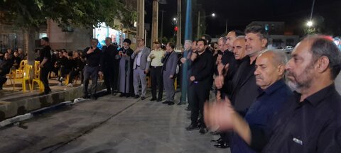 تصاویر/برگزاری مراسم  شب تاسوعای حسینی در روستای بهمن آباد شهرستان چوار