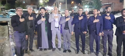 تصاویر/برگزاری مراسم  شب تاسوعای حسینی در روستای بهمن آباد شهرستان چوار