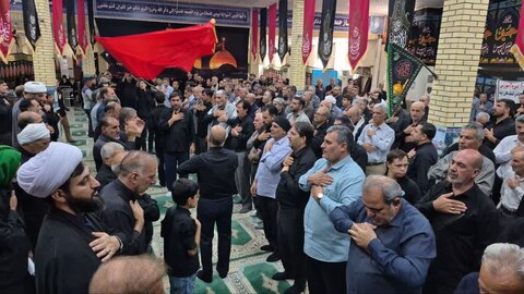 تصاویر/حضور پرشور مردم شهرستان دهلران در آیین تاسوعای حسینی