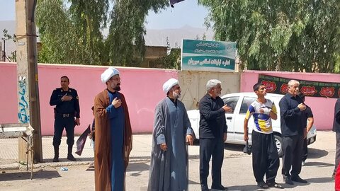 تصاویر/ تاسوعای حسینی در شهرستان سیروان