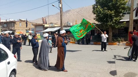 تصاویر/ تاسوعای حسینی در شهرستان سیروان