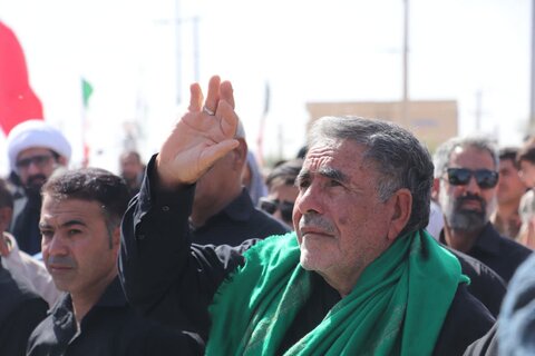 تصاویر/ برگزاری مراسم تاسوعای حسینی در شهرستان مهران