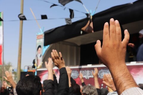 تصاویر/ برگزاری مراسم تاسوعای حسینی در شهرستان مهران