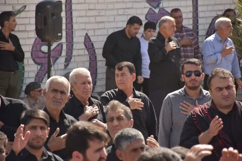 تصاویر/ برگزاری مراسم تاسوعای حسینی در شهرستان مهران