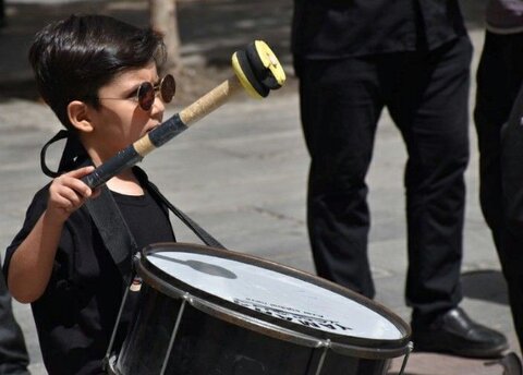 تصاویر/ تاسوعای حسینی در کردستان