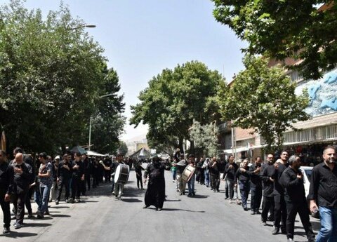 تصاویر/ تاسوعای حسینی در کردستان