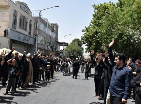 تصاویر/ تاسوعای حسینی در کردستان