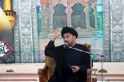 تصاویر/ قرائت زیارت حضرت عباس(ع) در بردستان