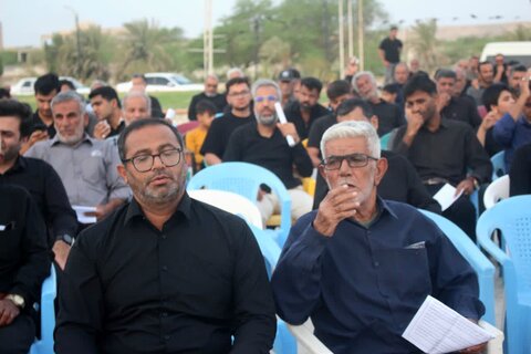 تصاویر/ قرائت زیارت حضرت عباس(ع) در بردستان