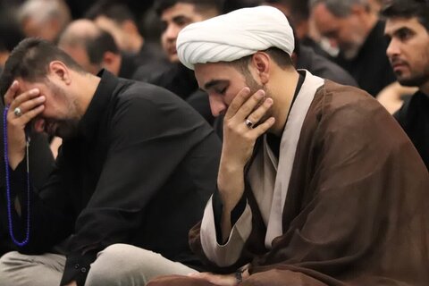 تصاویر/ عزاداری روز تاسوعا در مصلای امام خمینی (ره) ارومیه