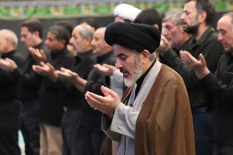 تصاویر/ عزاداری روز تاسوعا در مصلای امام خمینی (ره) ارومیه