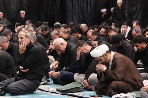 تصاویر/ عزاداری روز تاسوعا در مصلای امام خمینی (ره) ارومیه