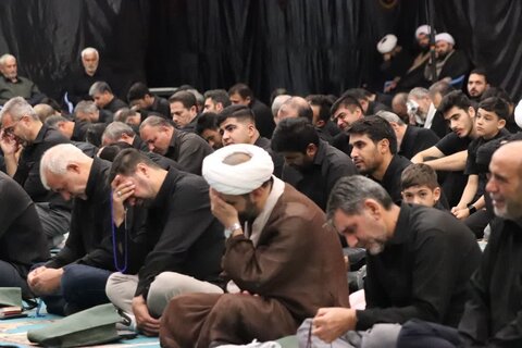 تصاویر/ عزاداری روز تاسوعا در مصلای امام خمینی (ره) ارومیه
