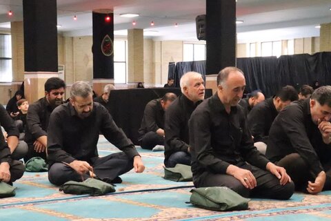 تصاویر/ عزاداری روز تاسوعا در مصلای امام خمینی (ره) ارومیه