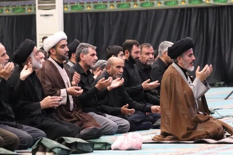 تصاویر/ عزاداری روز تاسوعا در مصلای امام خمینی (ره) ارومیه