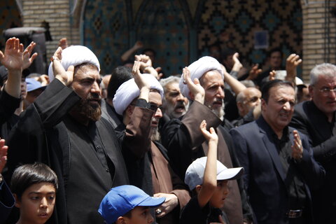 تصاویر / مراسم روز سقا وگرامیداشت علمدار مقاومت شهید حاجی زاده در قزوین