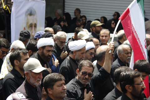 تصاویر / مراسم روز سقا وگرامیداشت علمدار مقاومت شهید حاجی زاده در قزوین