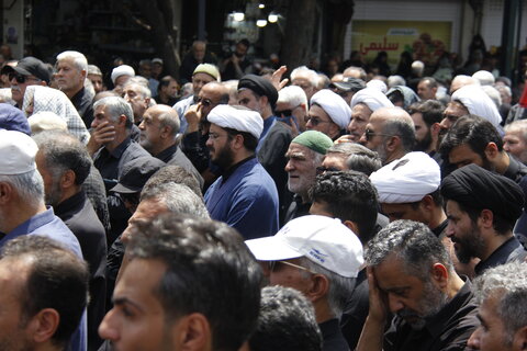 تصاویر / مراسم روز سقا وگرامیداشت علمدار مقاومت شهید حاجی زاده در قزوین