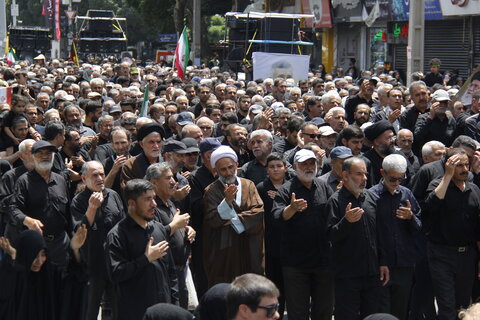 تصاویر / مراسم روز سقا وگرامیداشت علمدار مقاومت شهید حاجی زاده در قزوین