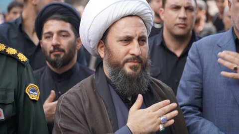 تصاویر/ عزاداری مردم شهرستان خوی در روز تاسوعای حسینی