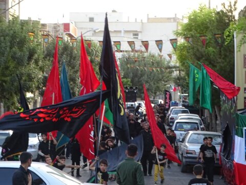 تصاویر/  اجتماع عظیم عزاداران شهرستان چهاربرج