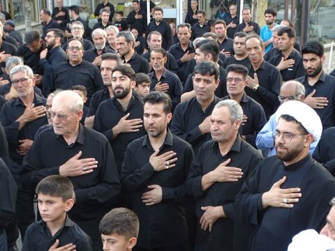 تصاویر/  اجتماع عظیم عزاداران شهرستان چهاربرج