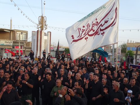 تصاویر/  اجتماع عظیم عزاداران شهرستان چهاربرج