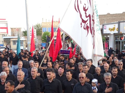 تصاویر/  اجتماع عظیم عزاداران شهرستان چهاربرج