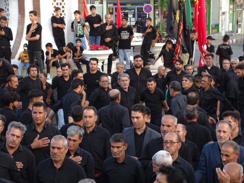 تصاویر/  اجتماع عظیم عزاداران شهرستان چهاربرج