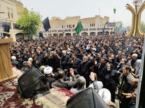 تصاویر/ عزاداری در شهرستان بم