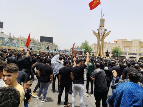 تصاویر/ عزاداری در شهرستان بم