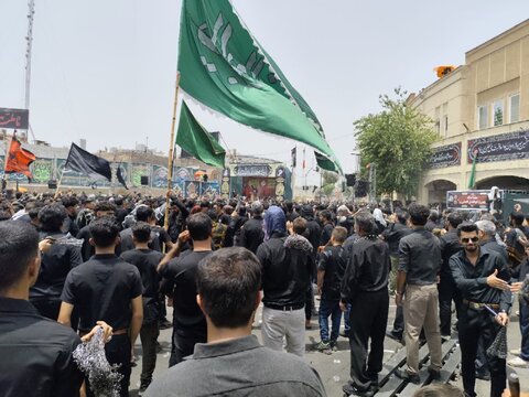 تصاویر/ عزاداری در شهرستان بم