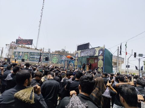 تصاویر/ عزاداری در شهرستان بم