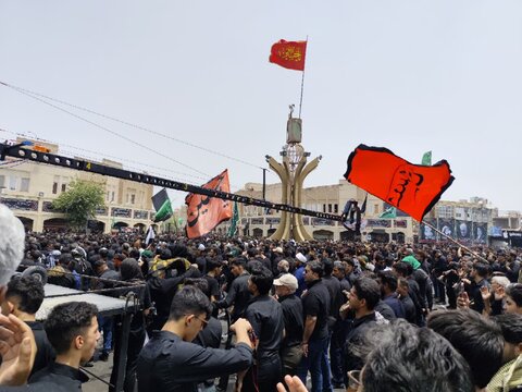 تصاویر/ عزاداری در شهرستان بم