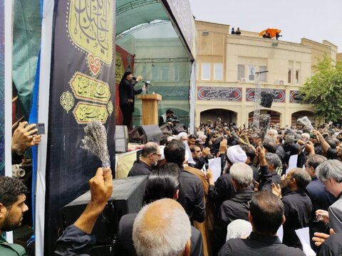 تصاویر/ عزاداری در شهرستان بم
