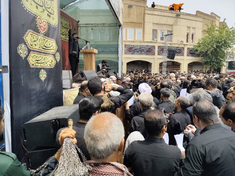 تصاویر/ عزاداری در شهرستان بم