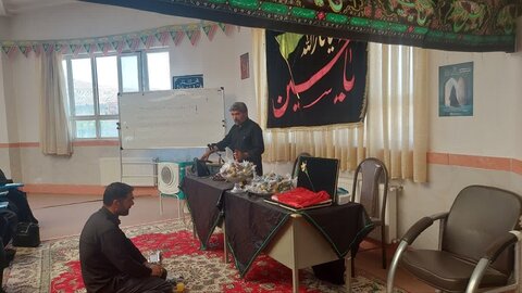 تصاویر/ عزاداری محرم الحرام در مدرسه علمیه فاطمیه نقده