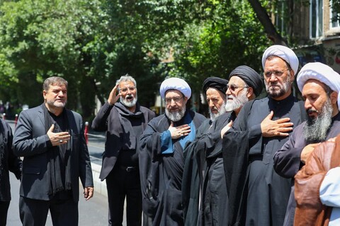 تصاویر |  مراسم عزاداری خیابانی تاسوعای حسینی در تبریز