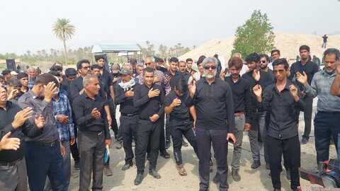 تصاویر/ عزاداری شهر نودژ