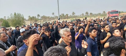 تصاویر/ عزاداری شهر نودژ