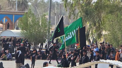 تصاویر/ عزاداری شهر نودژ