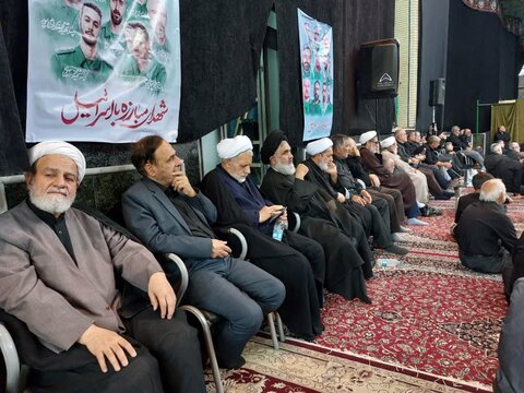تصاویر/ عزاداری تاسوعای حسینی ازطرف نماینده ولی‌فقیه درمنطقه کاشان