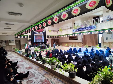 مراسم عزاداری تاسوعای حسینی در مدرسه علمیه ریحانة الرسول ارومیه
