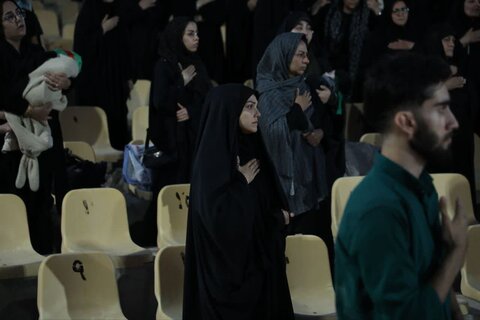 تصاویر/ ویژه برنامه تعزیه خوانی "طفل الرباب" در خوی