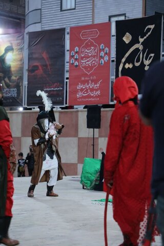 تصاویر/ ویژه برنامه تعزیه خوانی "طفل الرباب" در خوی