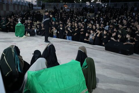 تصاویر/ ویژه برنامه تعزیه خوانی "طفل الرباب" در خوی